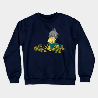 Grumpy Chicken Coffeeholic Crewneck Sweatshirt